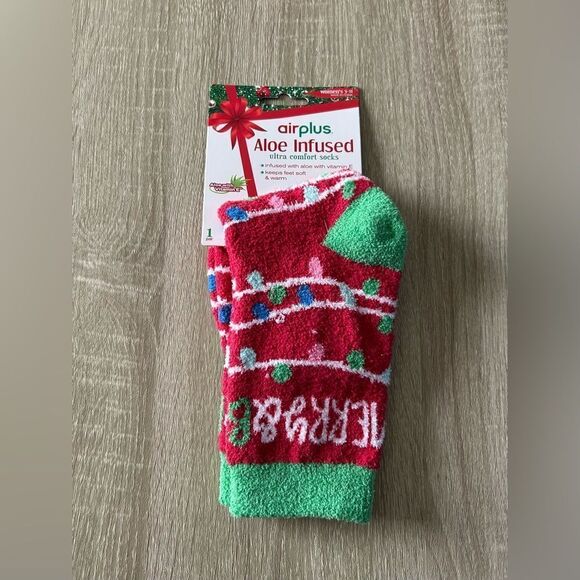 NEW … AIRPLUS “Aloe Infused” Ultra Comfort Socks - Picture 1 of 2